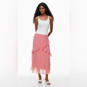 Wilfred Vineyard Maxi Skirt Petunia Pink